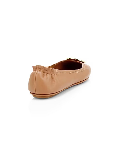 Tory Burch Minnie Leather Ballet Flats | Saks Fifth Avenue