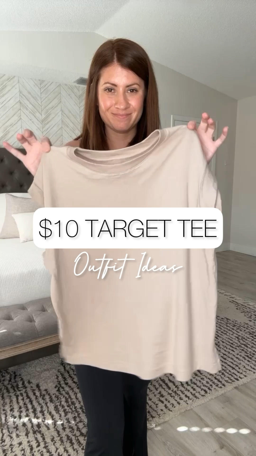 $10 Extended Shoulder Tee | Styled 4 Ways | Target Style 

#LTKunder50 #LTKstyletip #LTKFind