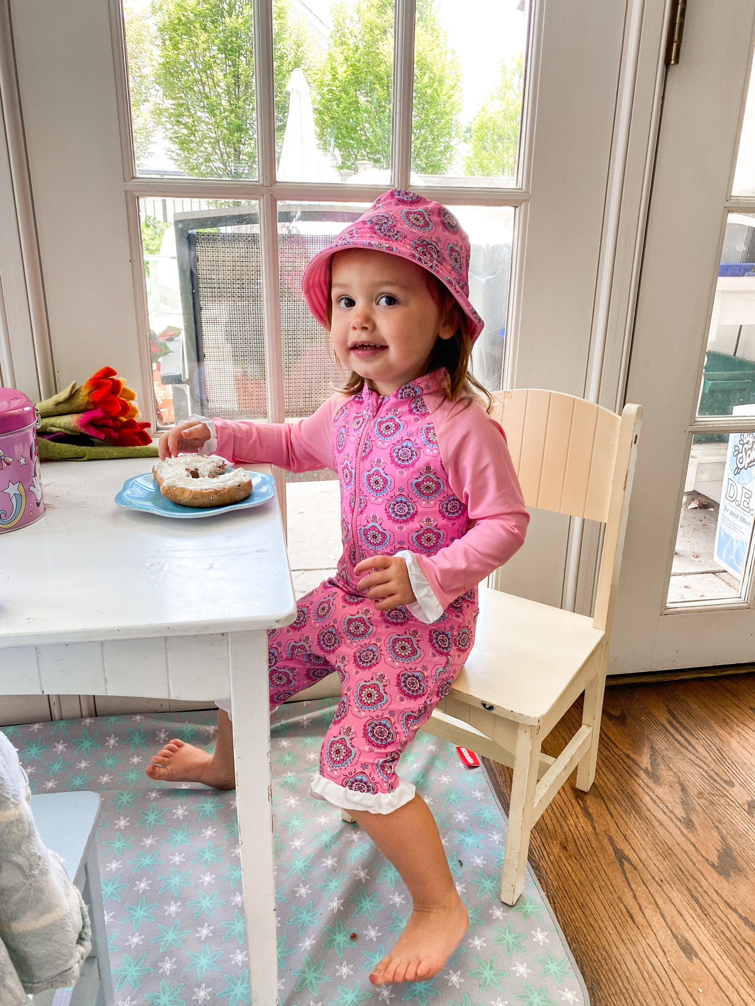 Cutest $20 toddler & baby sunsuit swimsuit! UPF 50 protection and seriously such good quality! Comes with the matching bucket hat. Amazon find for the win! 

Toddler fashion. Beach outfit. Rashguard. Toddler. Baby. Swimsuit. #founditonamazon 

#LTKkids #LTKbaby #LTKswim