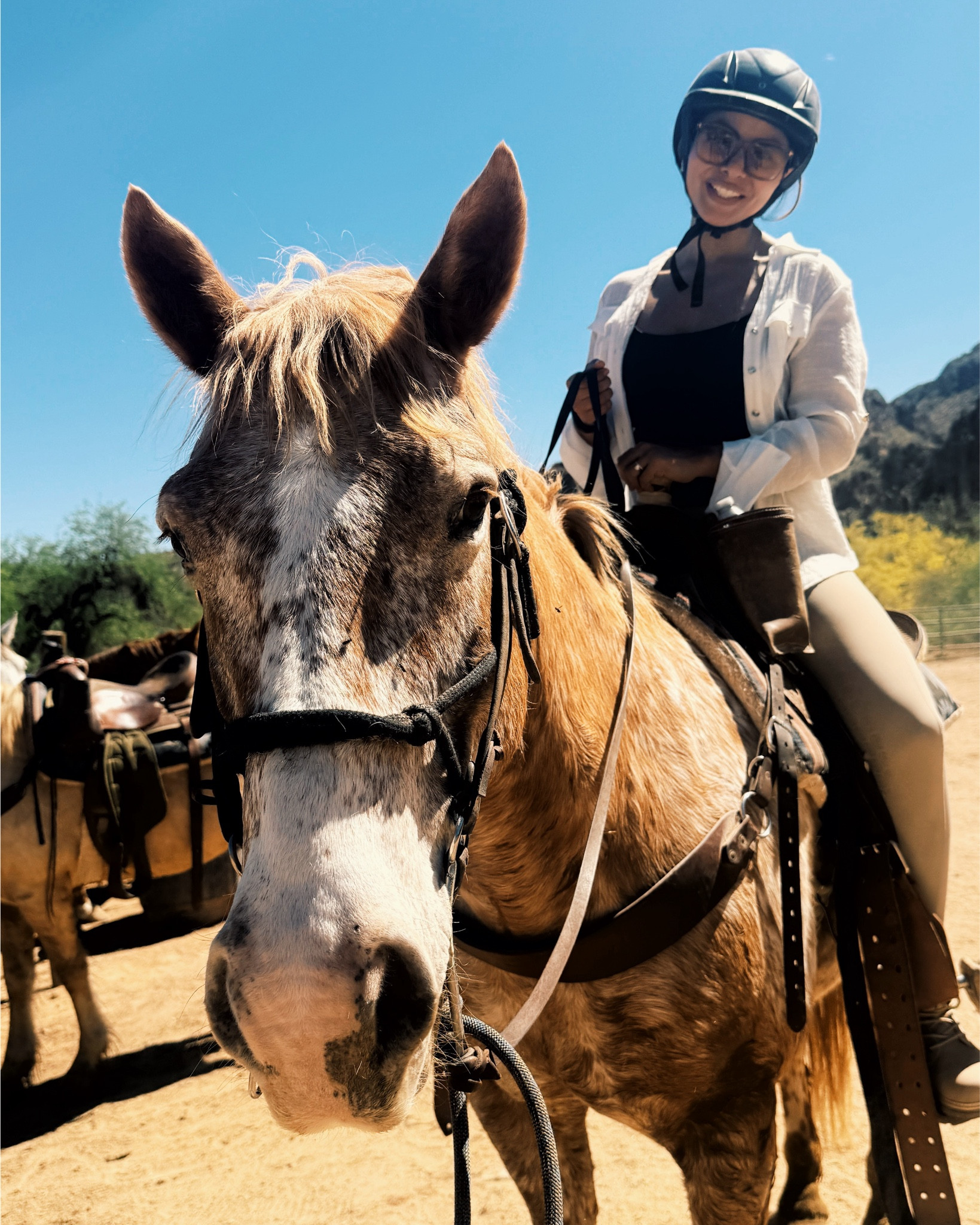 There’s just something about the desert in Arizona… the heat, the views, the stillness… and the kind of memories you know you’ll carry forever 🤍

Celebrating our beautiful bride-to-be in her last rodeo the best way we know how — riding through the desert, soaking in the sun, and laughing nonstop with the girls.

Hot weather, wild views, and even wilder memories… this trip was everything ✨

Grateful for moments like these, for friendships like this, and for the chance to slow down and just live in it all.

Here’s to love, adventure, and one unforgettable girls trip.

#LastRodeo #BacheloretteTrip #ArizonaViews #GirlsTripVibes #Horsebackriding

#LTKActive #LTKdayinmylife #LTKTravel