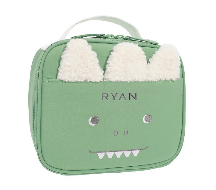 Colby Olive Dino Critter Lunch Box | Pottery Barn Kids