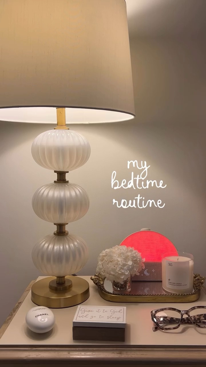 // my bedtime routine 💤🤍 //

pajamas: @showmeyourmumu 
alarm clock: @hatchforsleep 
icon glass: @anthropologie 
skincare: @barefaced 
needlepoint canvas: @atlanticbluecanvas 
needlepoint accessories: @pennylinndesigns