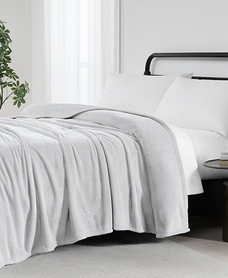 Lauren Ralph Lauren Micromink Plush Blanket  - Macy's | Macy's