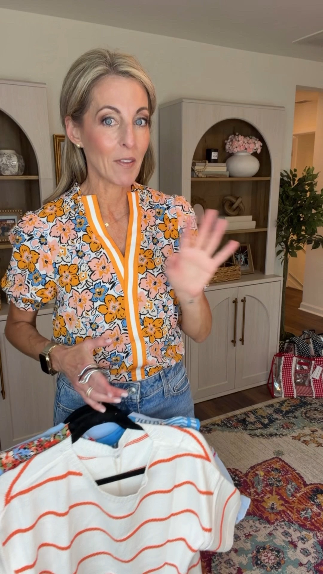 Five Amazon tops perfect for Work or Summer… Easily can be paired with your favorite pair of denim or your favorite work trousers… Each style is less than $35 income in multiple color options wearing a size small and all. @amazon