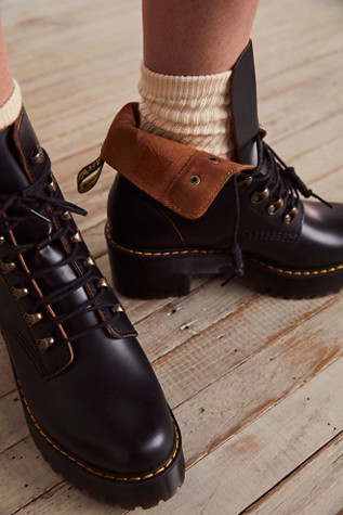 Dr. Martens Leona Platform Ankle Boot | Free People (Global - UK&FR Excluded)