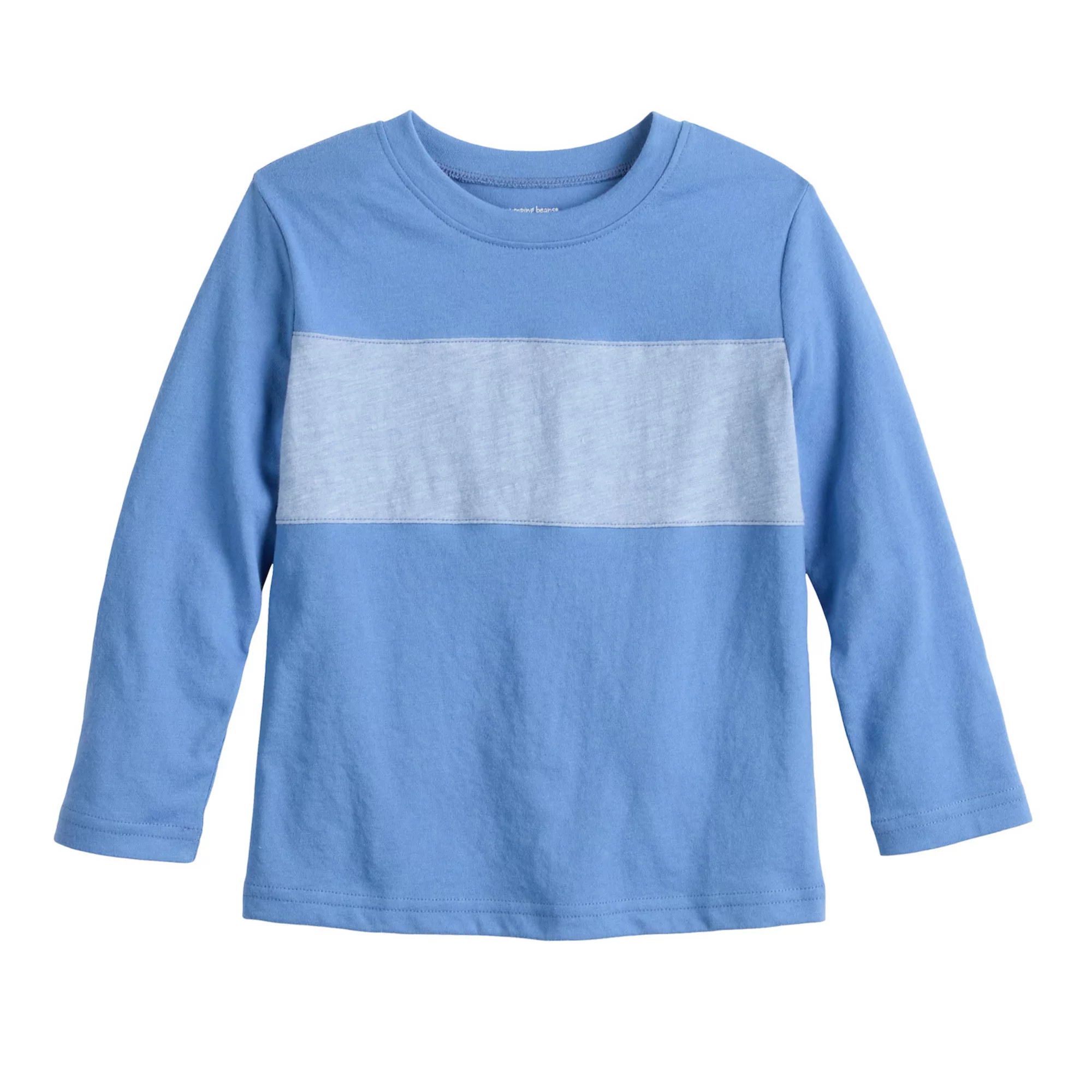 Baby & Toddler Boys Jumping Beans® Long Sleeve Essential Blocked Tee | Kohl's