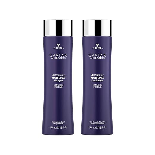Alterna Caviar Anti-Aging Replenishing Moisture Shampoo and Conditioner Standard Set, 8.5oz each ... | Amazon (US)