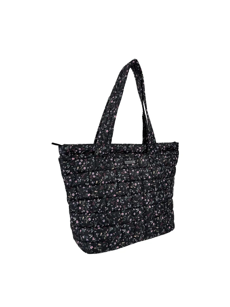 Reebok Women's Mia Tote, Black Ditsy Floral | Walmart (US)