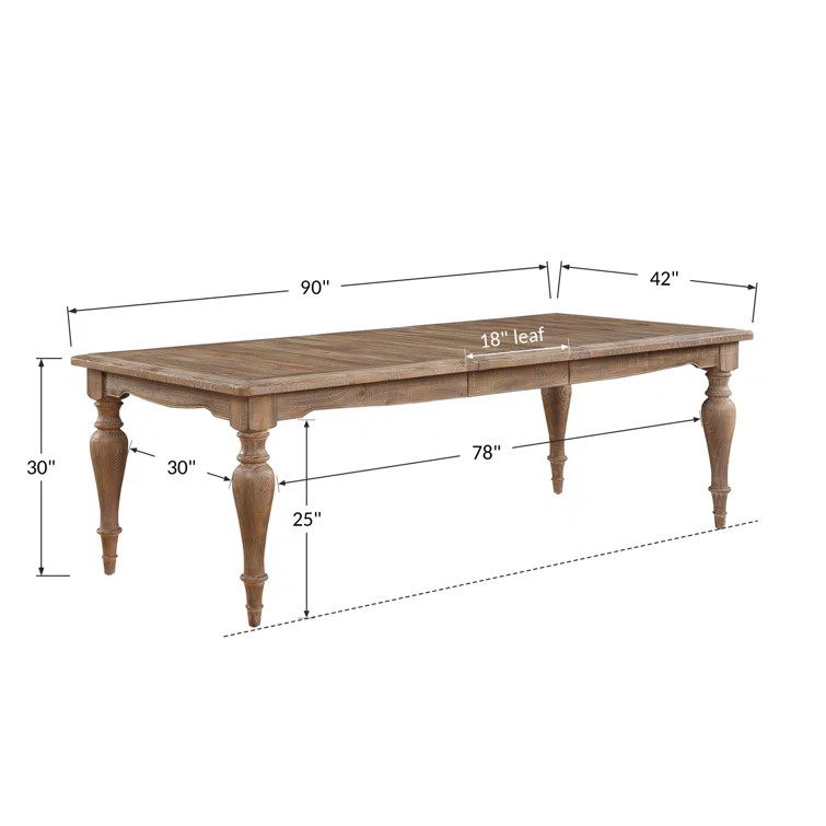 Extendable Solid Wood Base Dining Table | Wayfair North America