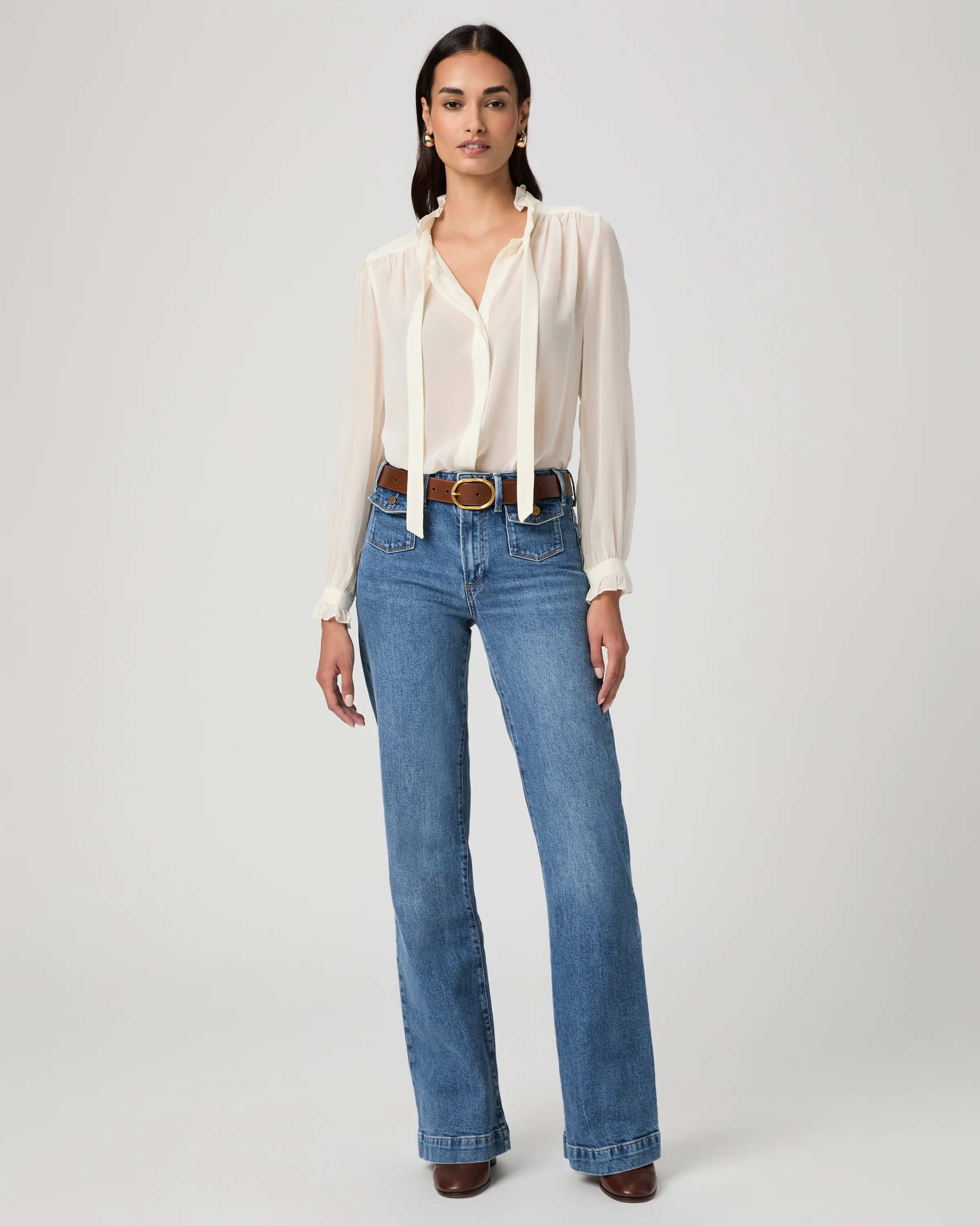 Leenah Wide Leg Jean | Paige