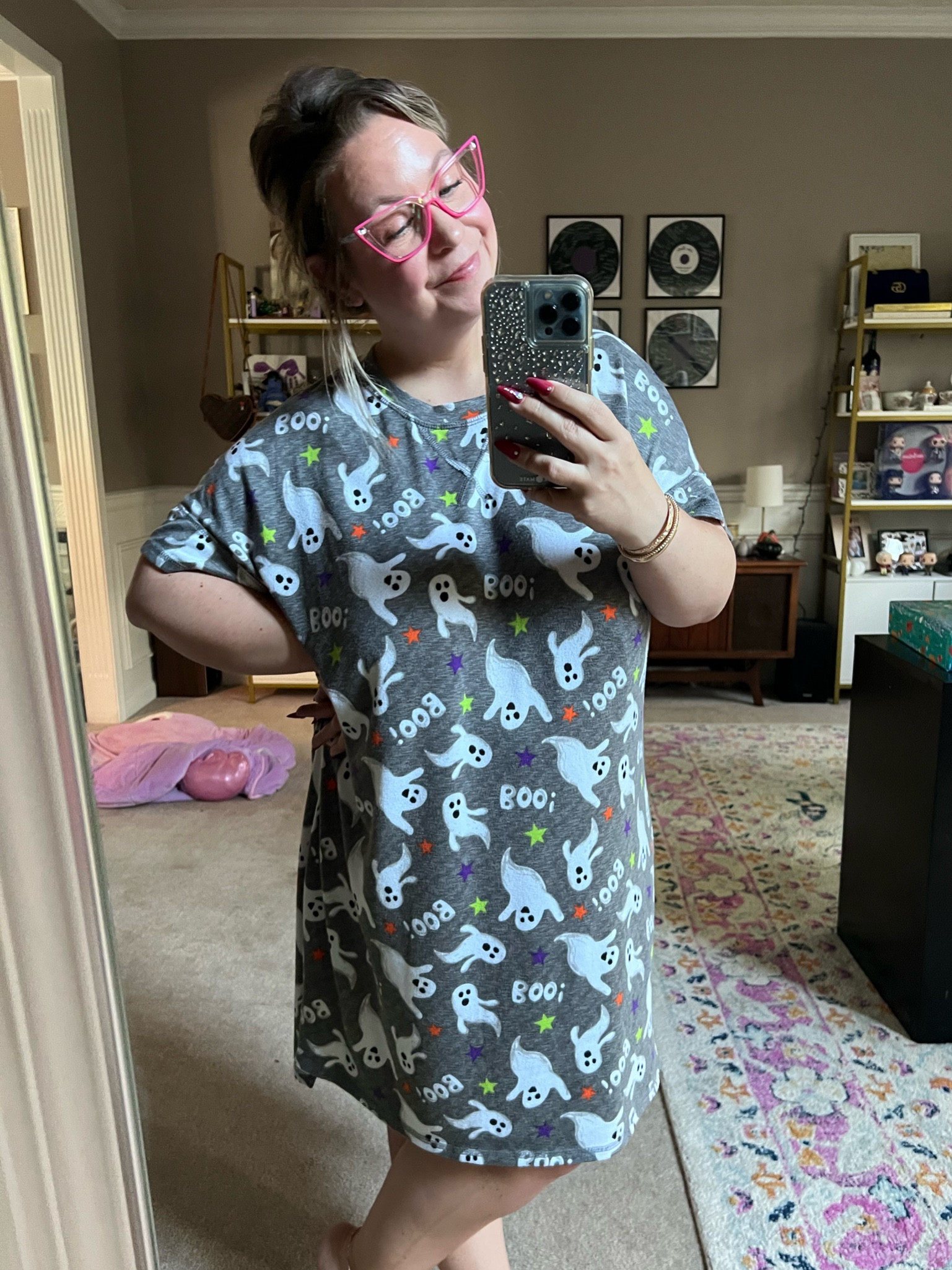 Ghost pjs tonight! 👻

#LTKstyletip #LTKmidsize #LTKSeasonal