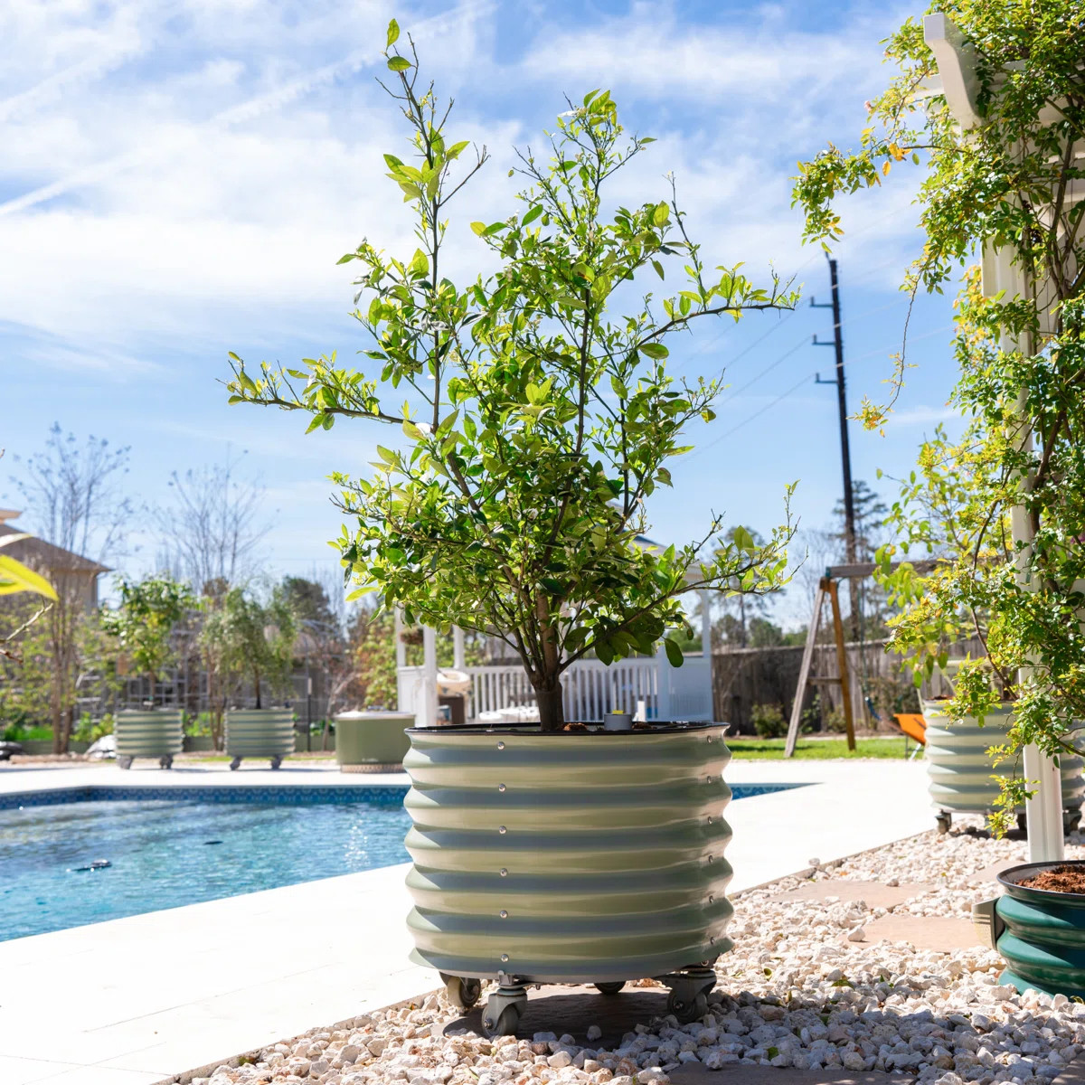 Vego Garden 22" Tall 24" Wide Round Metal Outdoor Raised Garden Bed & Reviews | Wayfair | Wayfair North America