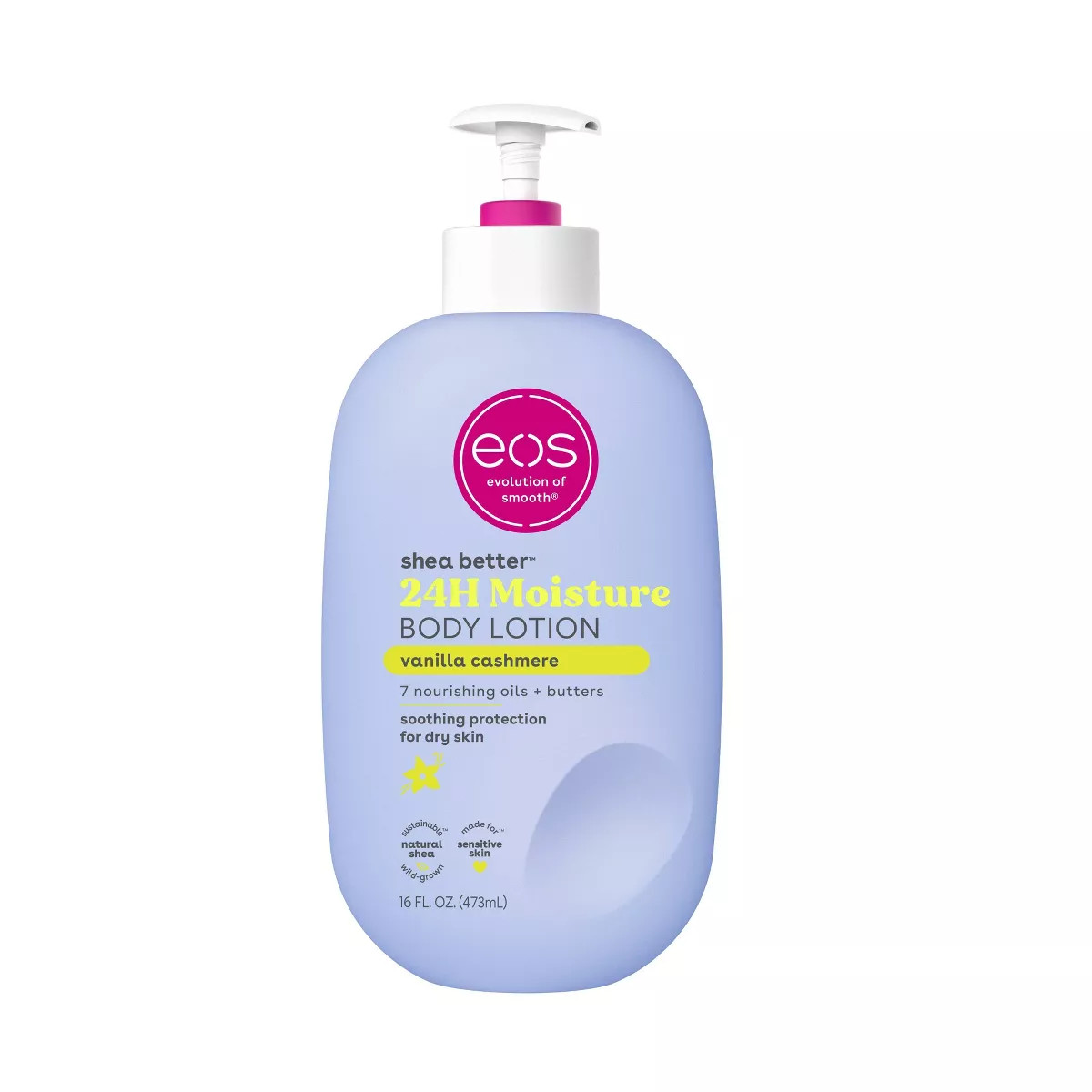 eos Shea Better Moisture Body Lotion - Vanilla Cashmere - 16 fl oz | Target