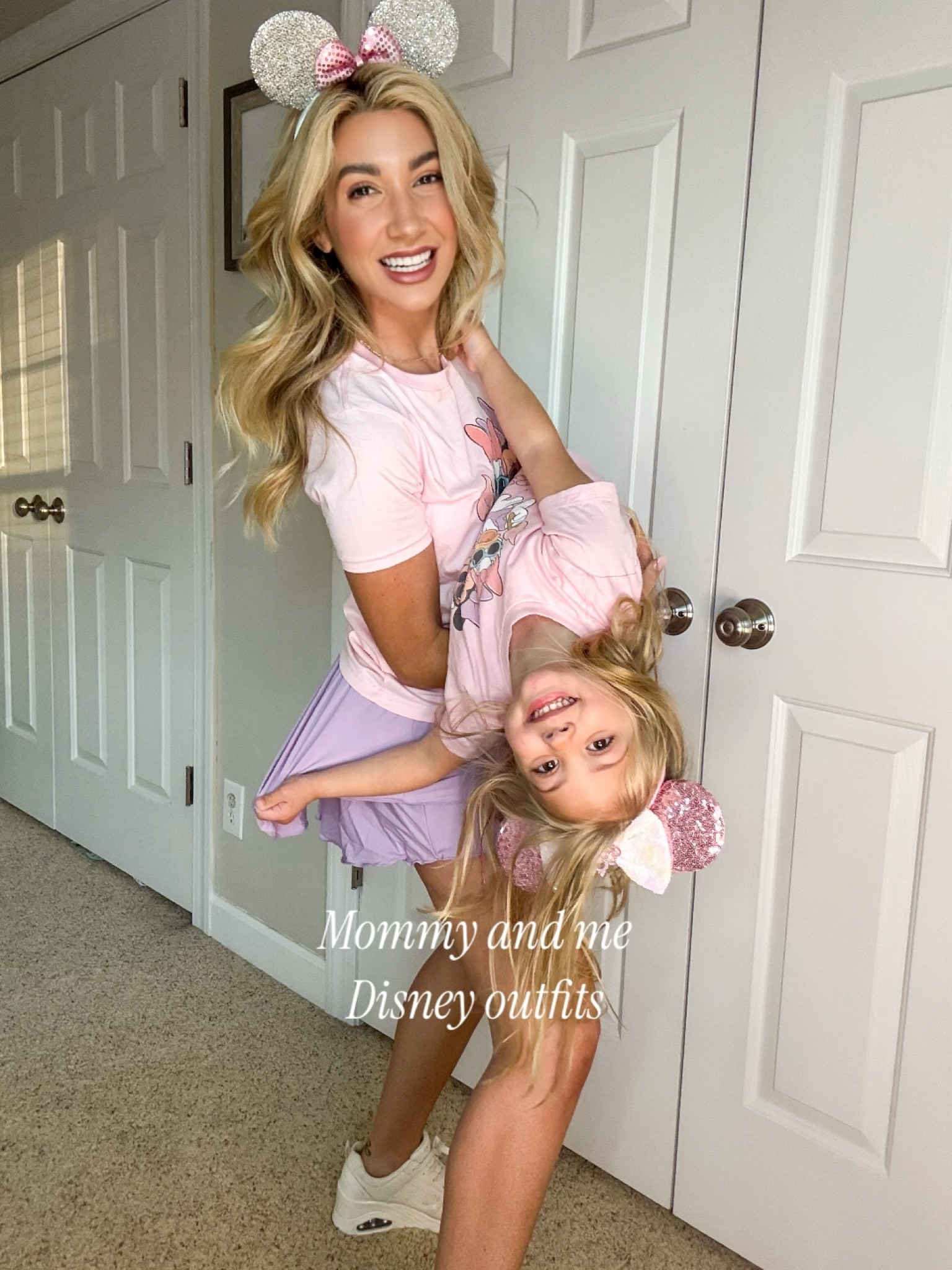 Disney mommy and me outfits! I love that I can match in my little mini 💓

#LTKTravel #LTKActive #LTKFamily