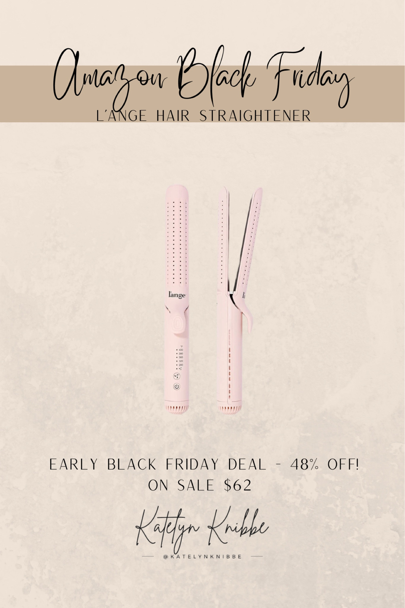 Early Black Friday deal from Amazon - L’ange Hair straightener for 48% off! Such a good deal and would make a great Christmas gift! 

#LTKGiftGuide #LTKSaleAlert #LTKHoliday