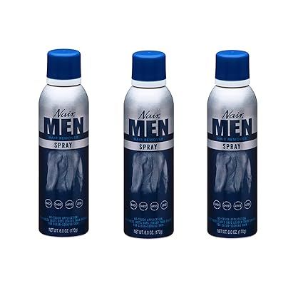 Nair Hair Remover Mens Spray 6 Ounce (177ml) (3 Pack) | Amazon (US)