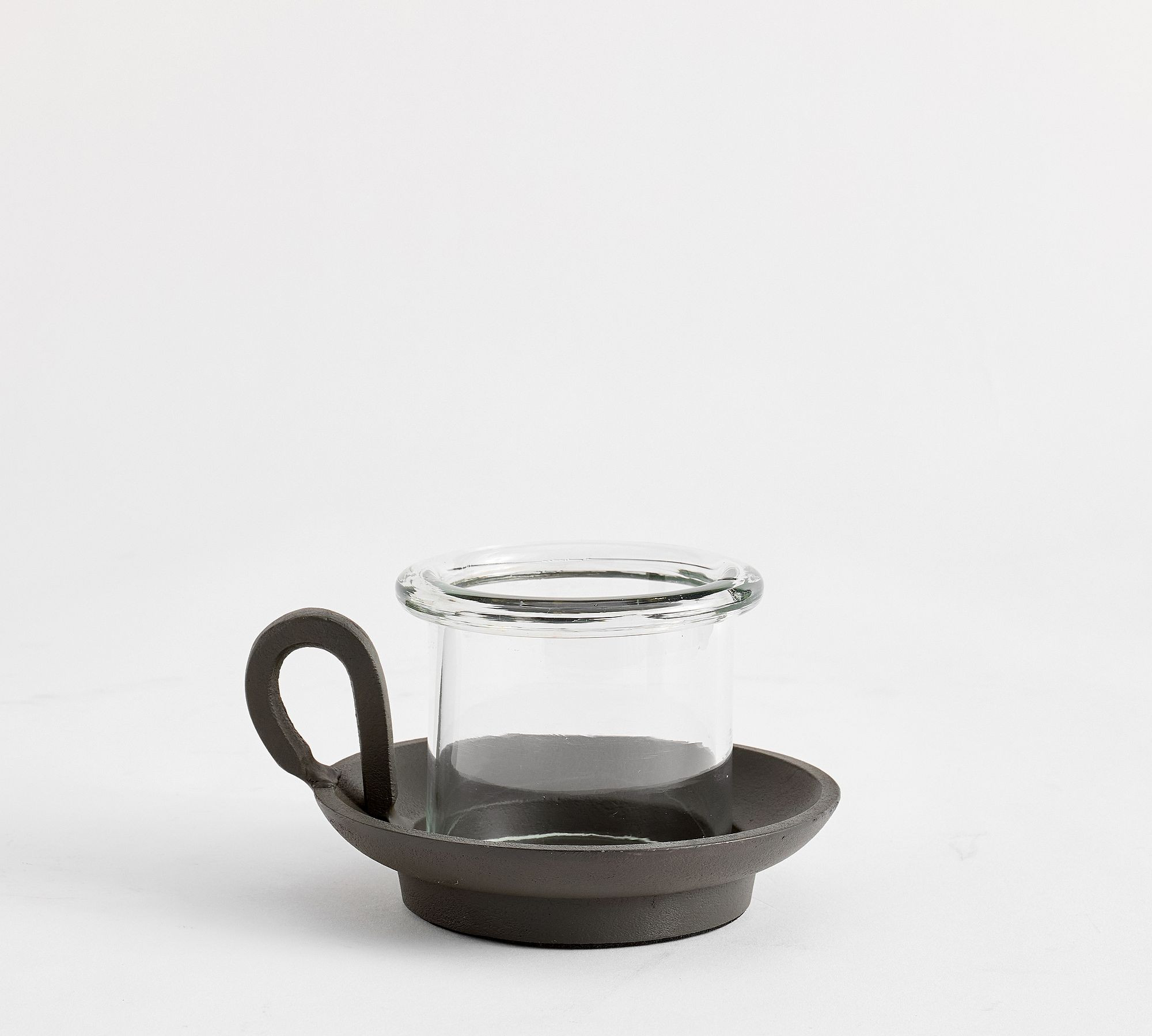 Chamberstick Hurricane Candle Holder | Pottery Barn (US)