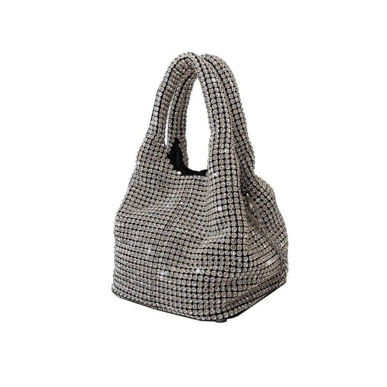 Rhinestone Evening Bag, Crystal Hobo Tote, Bling Clutch Purse | Etsy (Global)