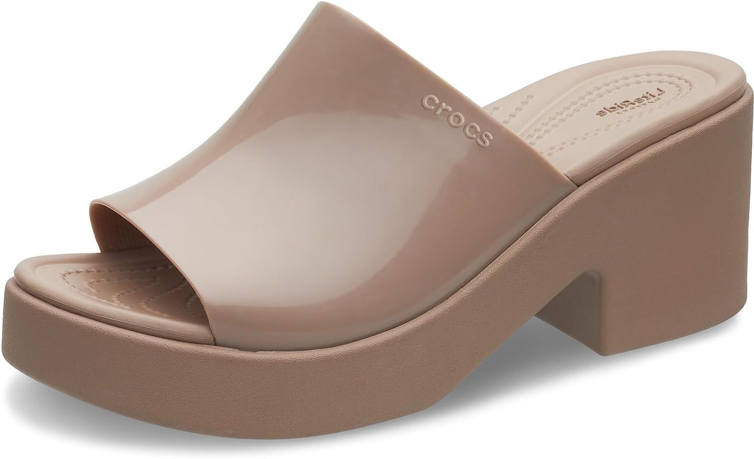 Crocs Women's Brooklyn Heels Heeled Sandal | Amazon (US)