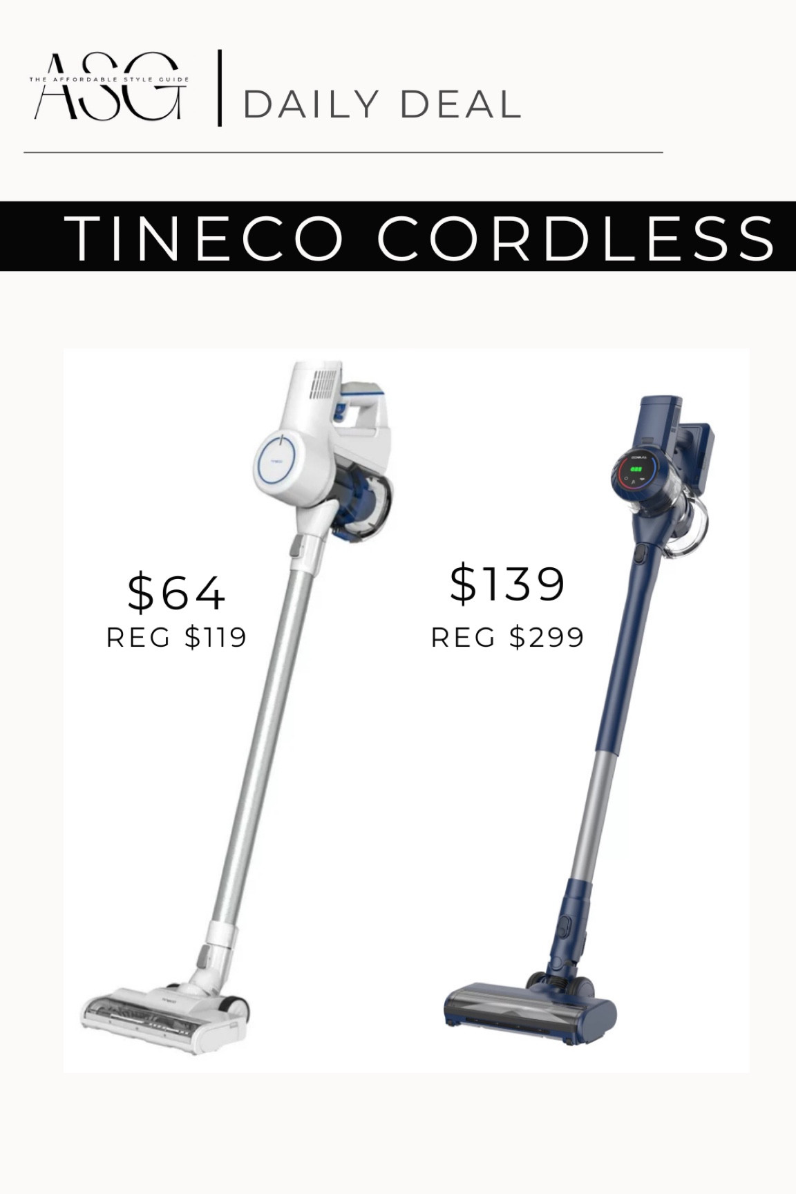 Tineco cordless sale!! I have heard such great things about this brand!! 

#LTKsalealert #LTKfindsunder100