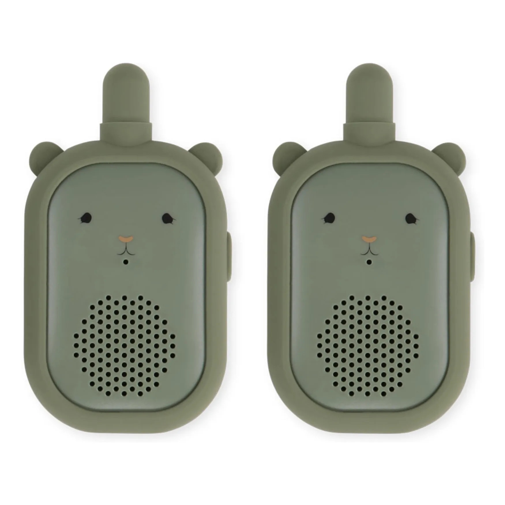 Teddy Bear walkie-talkie | Green | Smallable