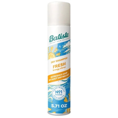 Batiste Fresh Dry Shampoo Award-Winning Instantly Refreshes & Absorbs Oil 5.71 oz | Walmart (US)
