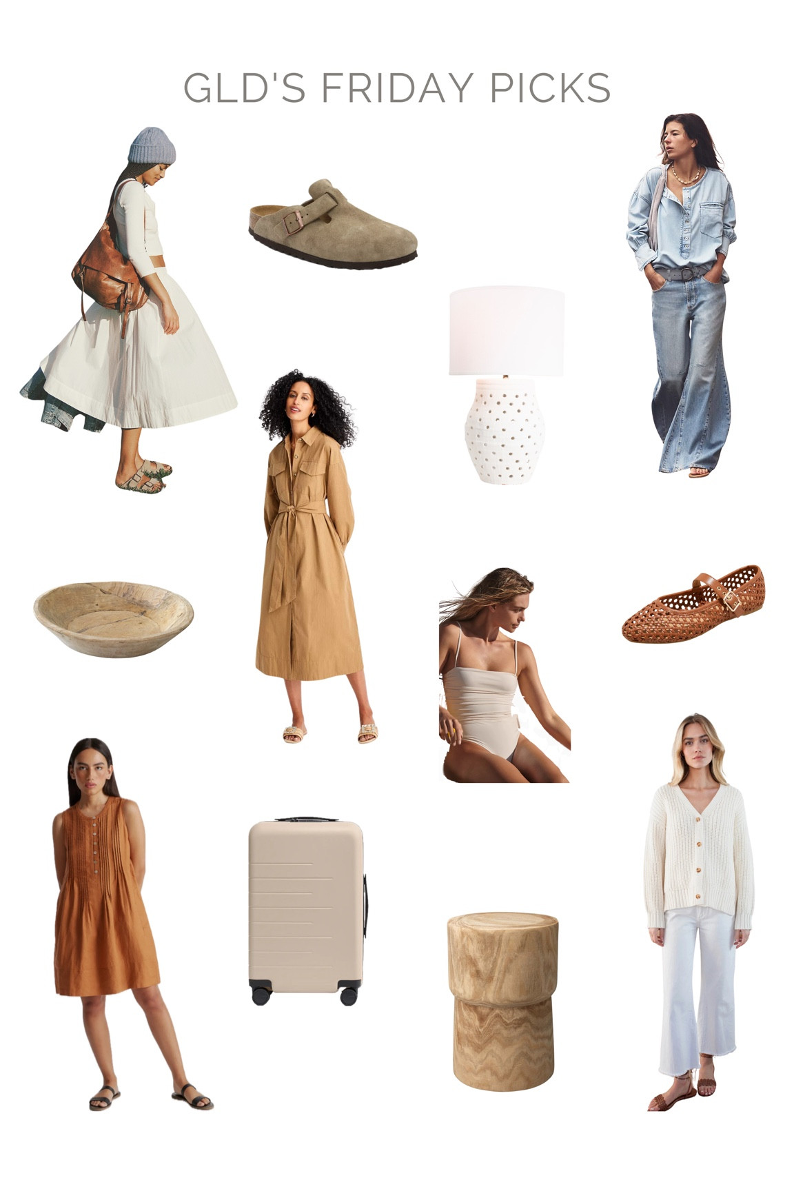 GLDESIGN Friday Picks 
#GLDESIGN #LTKdecor #LTKlighting #LTKdenim #LTKknitwear #LTKlinen 

#LTKSwim #LTKShoeCrush #LTKTravel