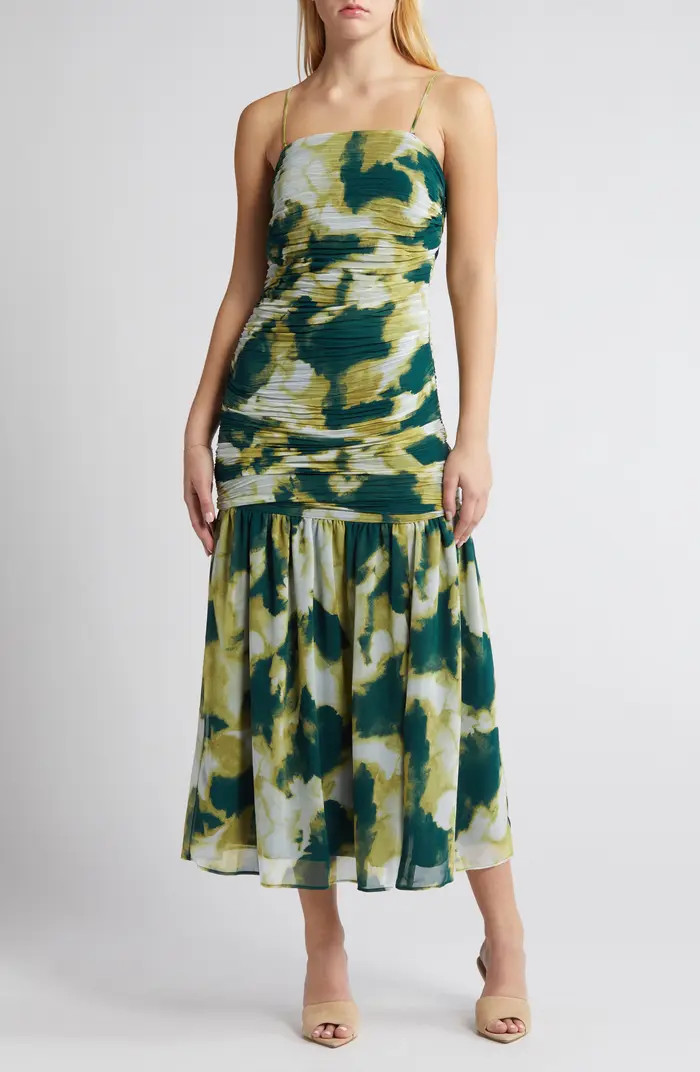 Chelsea28 Removable Strap Ruched Dress | Nordstrom | Nordstrom