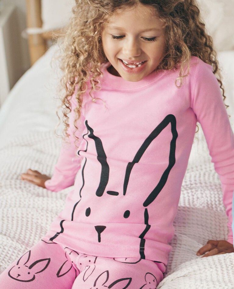 Easter Print Long John Pajama Set | Hanna Andersson