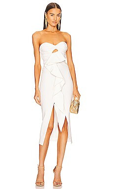 Michael Costello x REVOLVE Dorothea Dress in Ivory from Revolve.com | Revolve Clothing (Global)