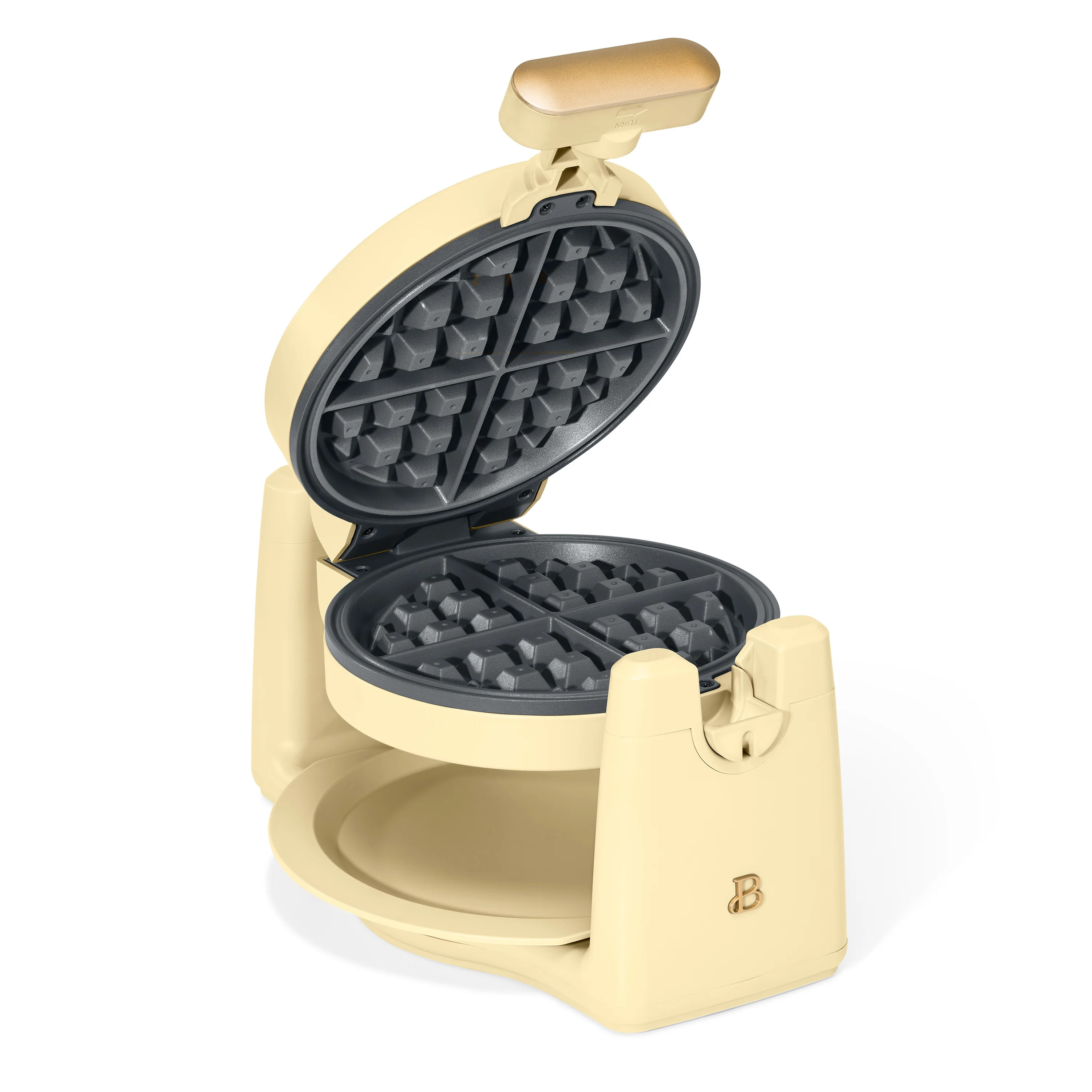 Beautiful Rotating Belgian Waffle Maker, Buttercream by Drew Barrymore | Walmart (US)