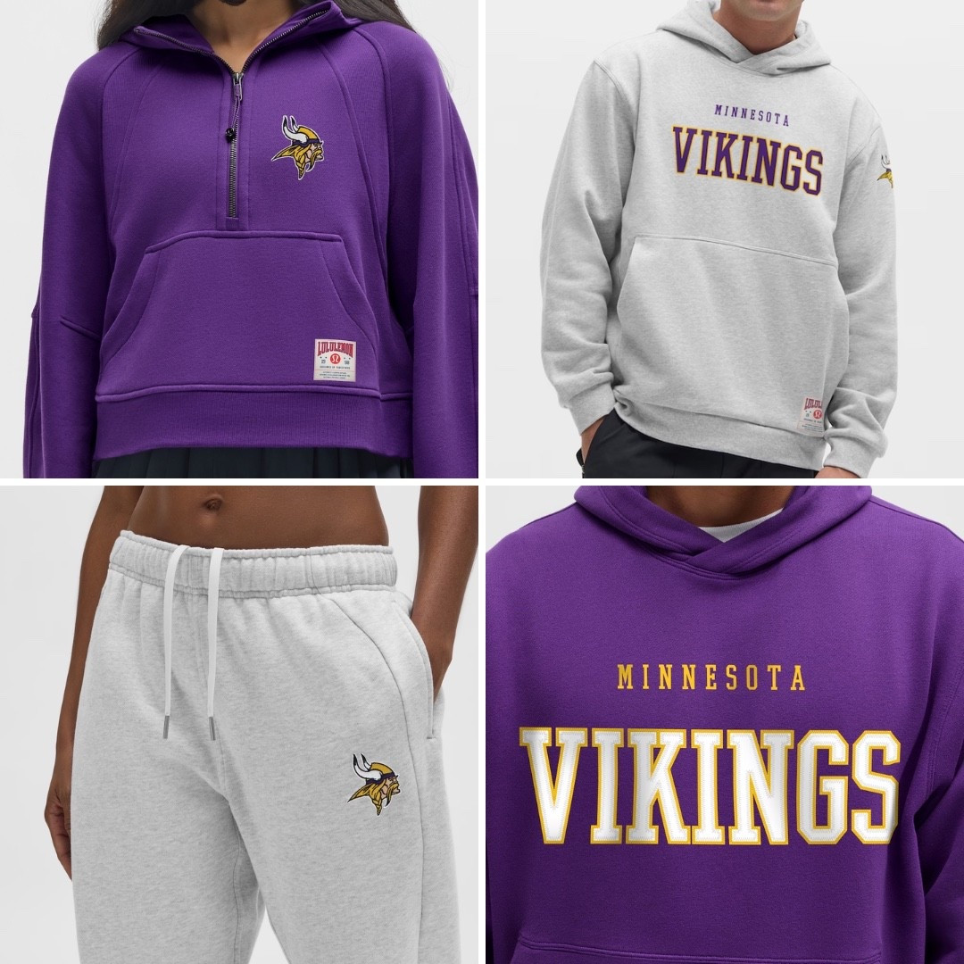 The NFL x Lulullemon Collection is here! I picked up some Minnesota Vikings gear 💜💛🏈

#LTKActive