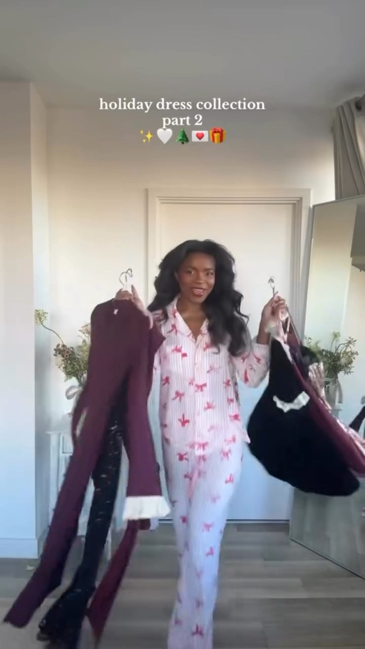 the first of december means another dress collection video ✨

#romanticizeyourlife #pinterestgirl #softblackgirl #winterdress #dresscollection