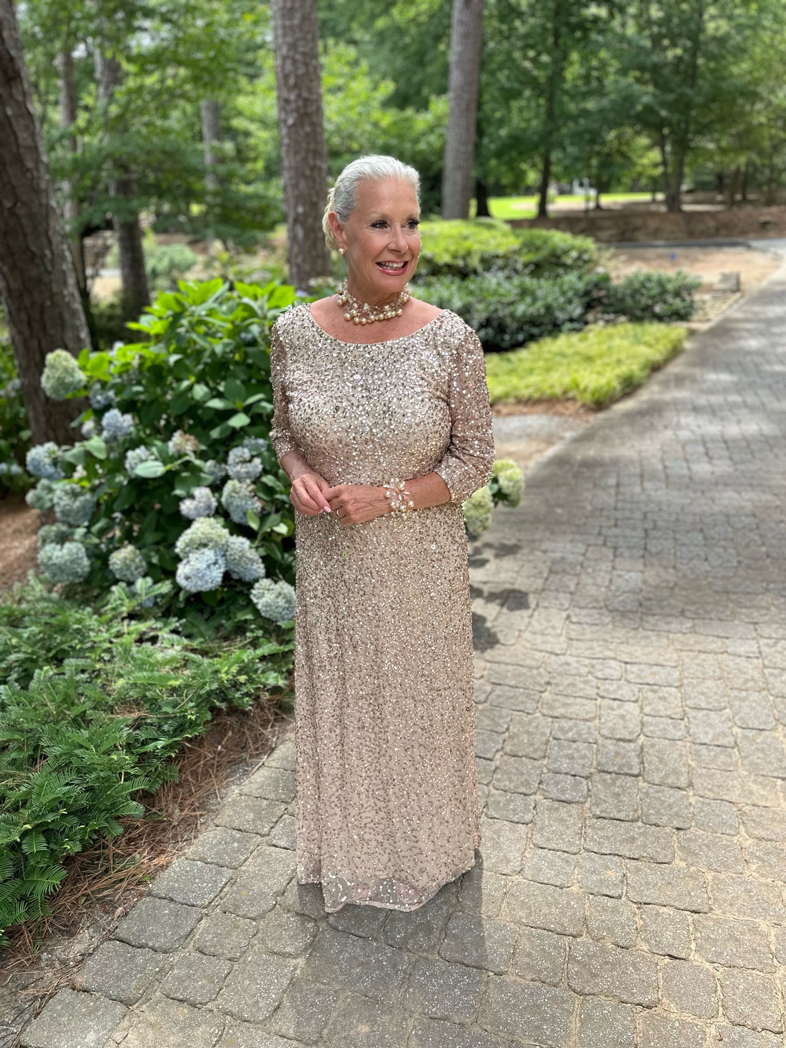 Adrianna Papell’s Beaded Gown is the perfect dress for the Mother of the Bride or Groom 

#LTKWedding #LTKStyleTip #LTKOver40
