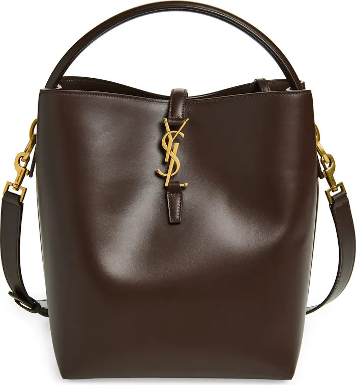 Saint Laurent Le 37 Leather Bucket Bag | Nordstrom | Nordstrom