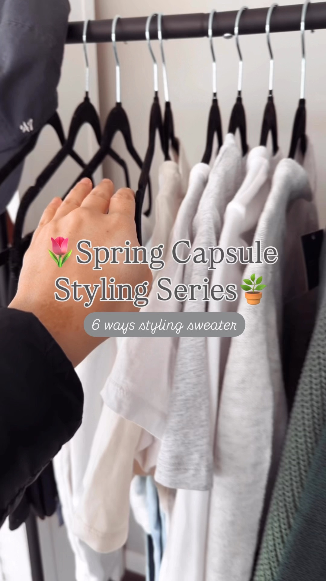 Spring capsule styling series! This deep sage green sweater from GAP is on sale for only $8.10 🤯 and so good! Wearing size XS. Lightweight for spring! 
All denim tts short option
Legging a small short 
Trench jacket XS 
Blazer XS 
Chambray top XS 
Denim jacket small 
All shoes tts 

#LTKStyleTip #LTKFindsUnder100 #LTKFindsUnder50