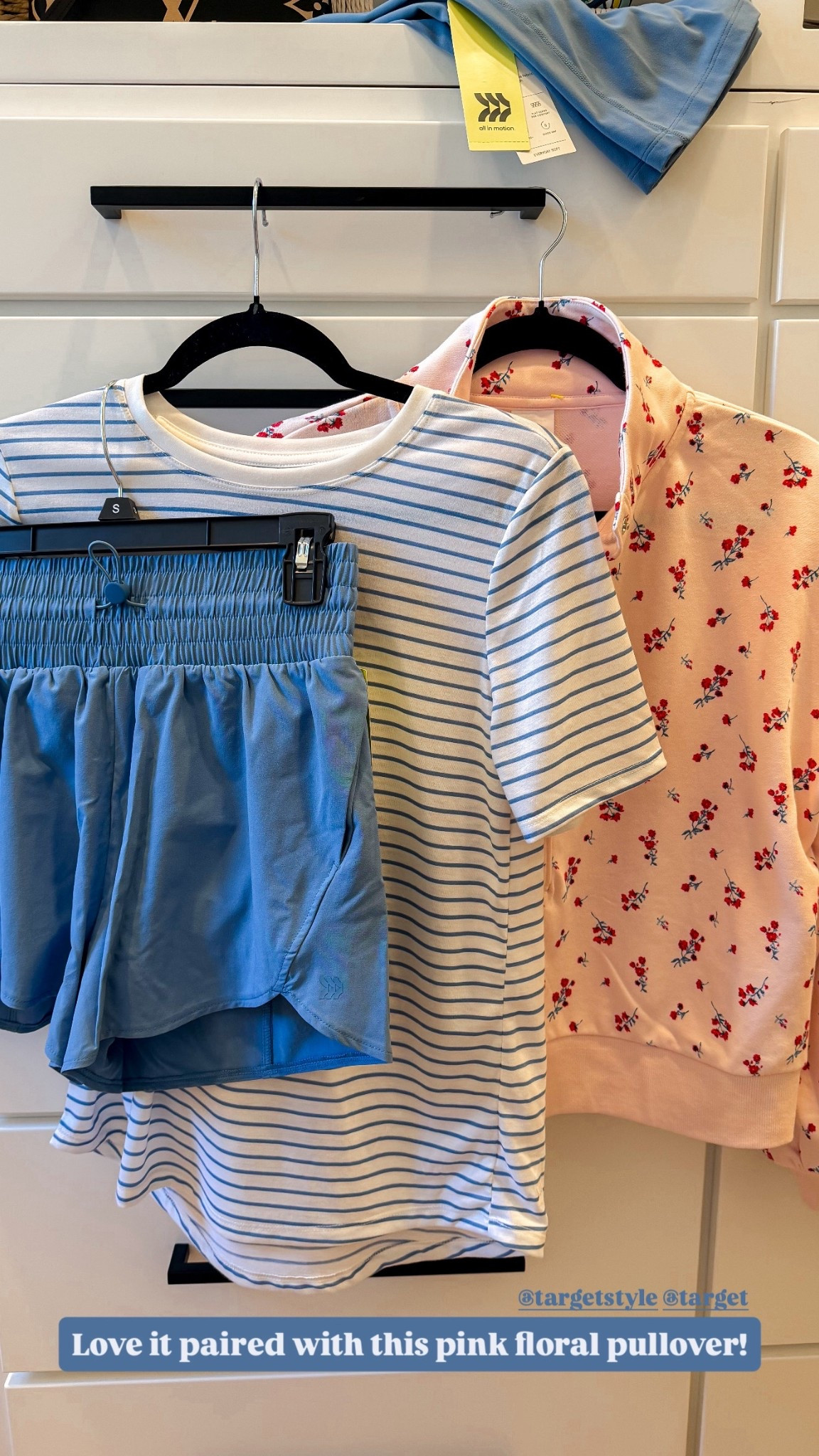 Target Activewear Finds
Floral Pullover + Stripe Tee + High Rise Shortss Love

#LTKootd #LTKgrwm #LTKActive