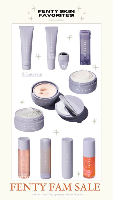 Fenty fam sale skincare favorites!  #FentyPartner #FentyBeuty #FentyFamSale @Fentybeauty

#LTKbeauty #LTKsalealert