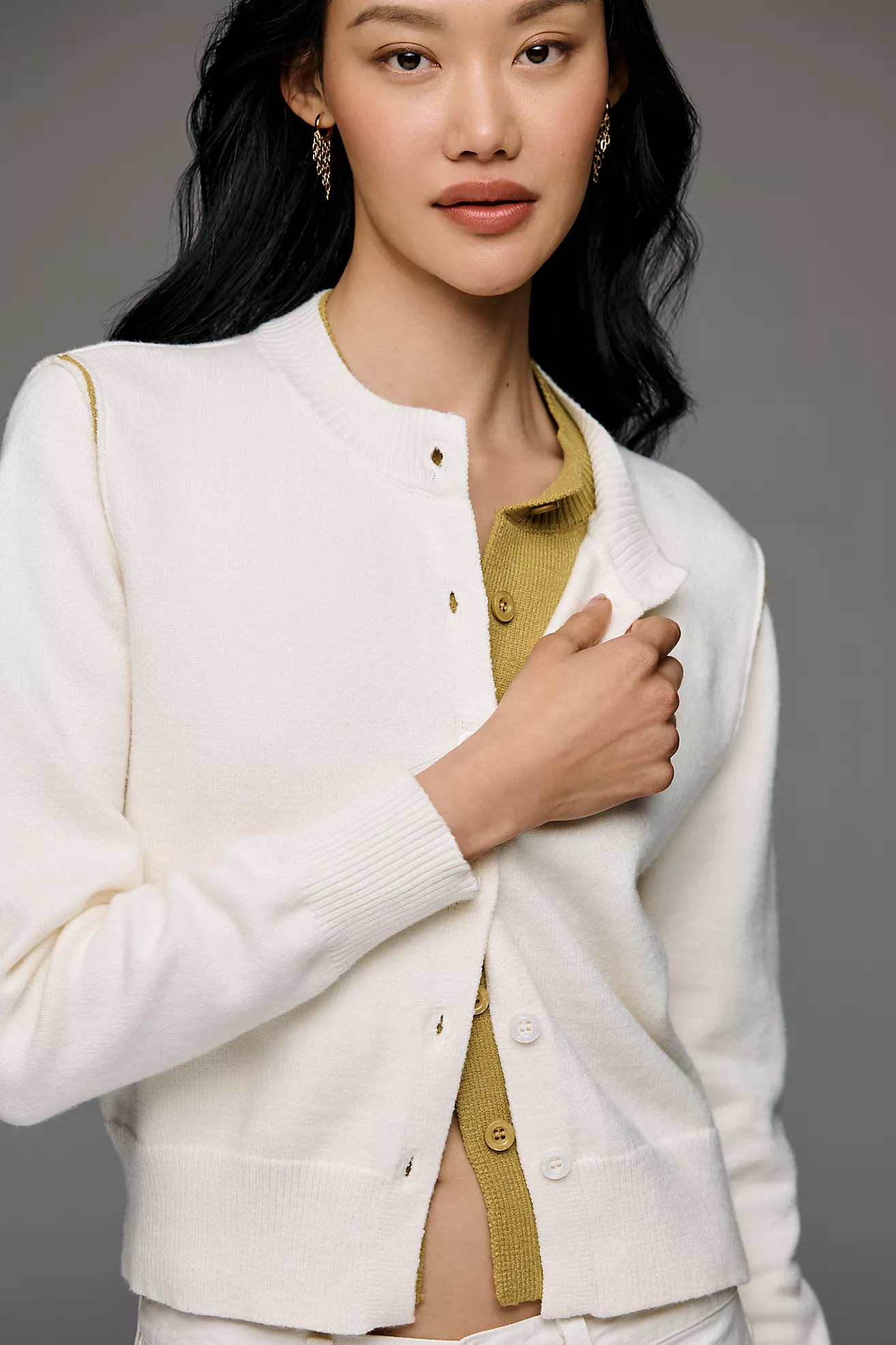 En Saison Rosalie Cardigan Sweater | Anthropologie (US)