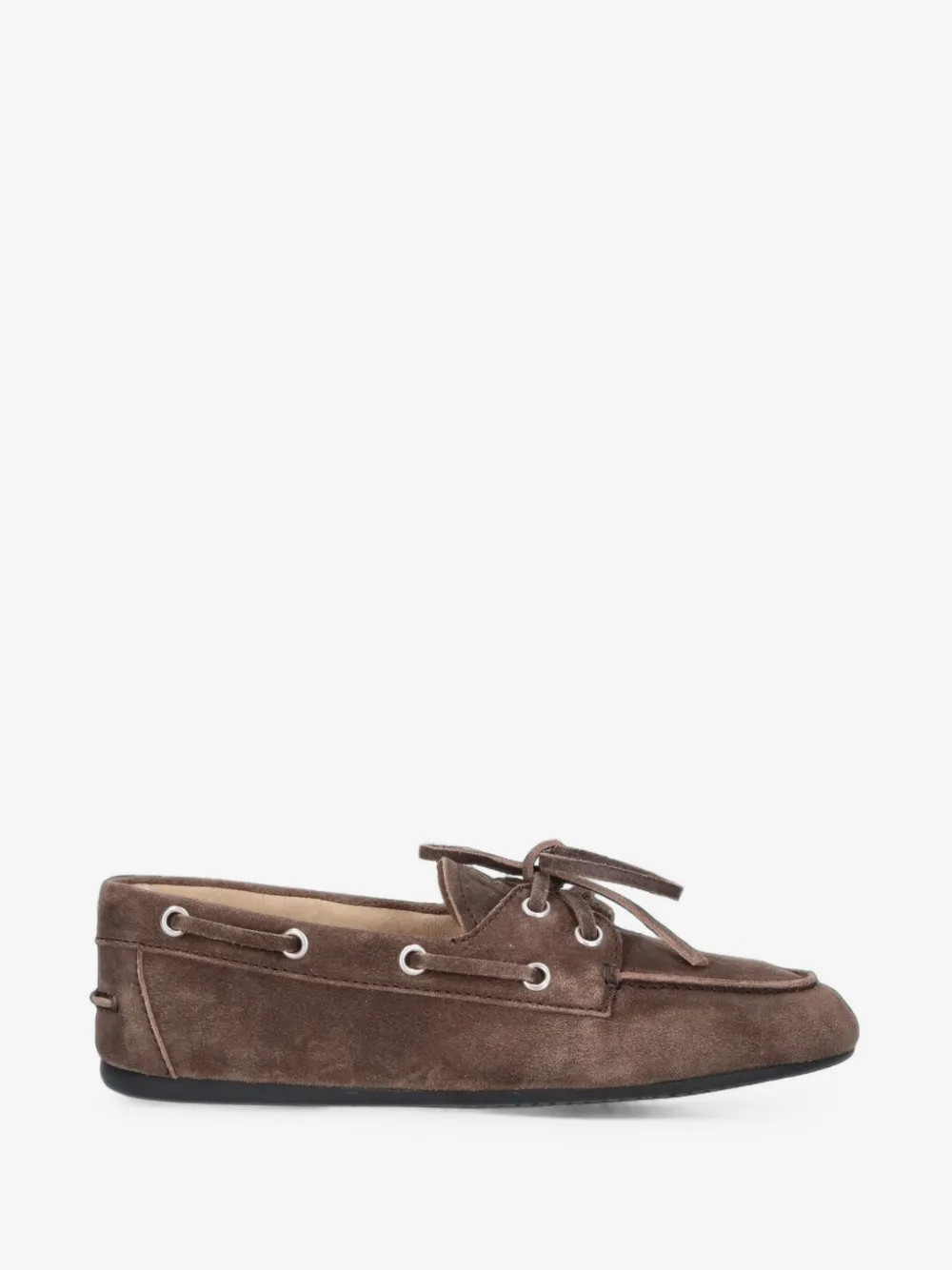Miu Miu suede boat loafers | 36.5 | Farfetch Global