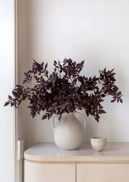 Plum Purple Cimicifuga Ramosa Foliage | Fake Fall Leaves | Afloral.com | Afloral