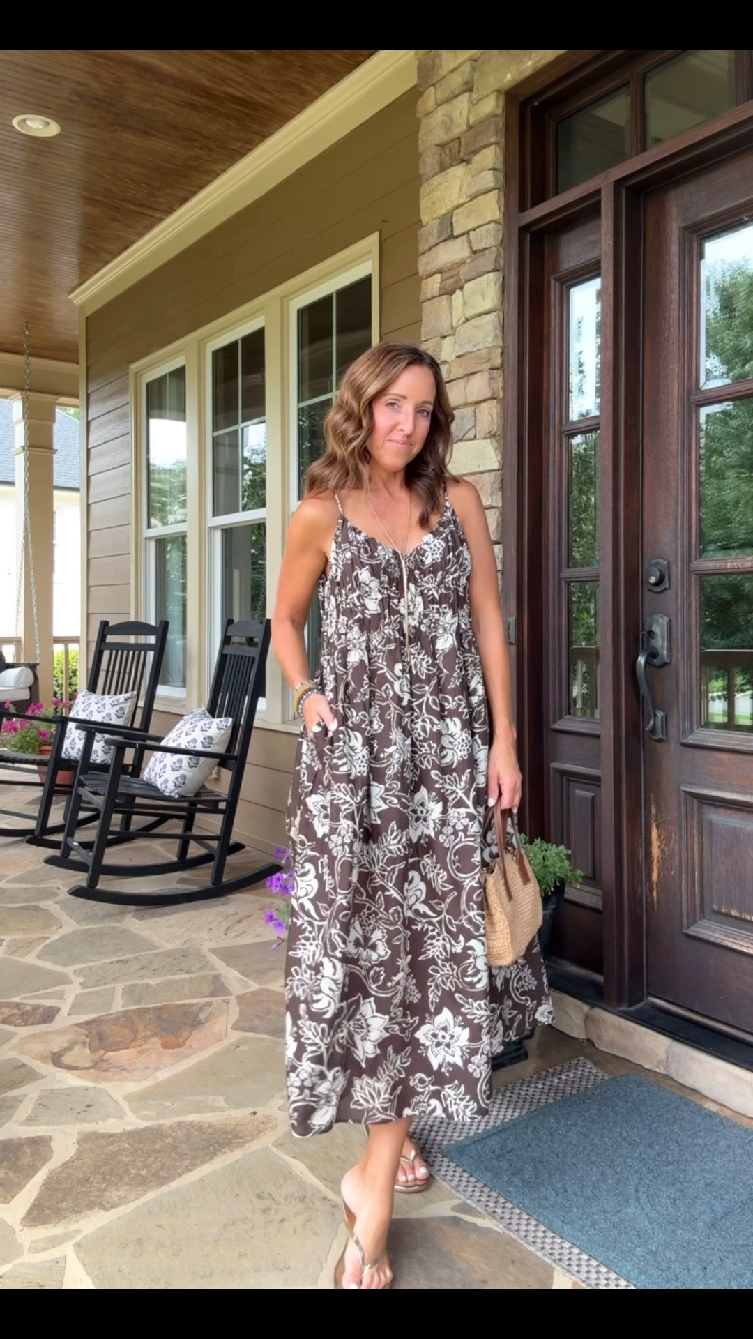 Sunday style. Breezy midi/maxi dress. 
Size XS (runs big)

#LTKootd #LTKSeasonal