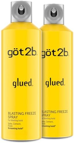 Got2b Glued Blasting Freeze Hairspray, 12 oz, Pack of 2 | Amazon (US)