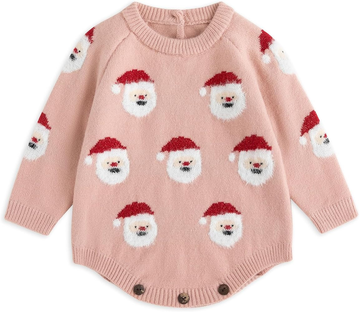 Simplee kids Ugly Christmas Sweater Family Matching Outfits for Holiday Party Knitted Pullover | Amazon (US)