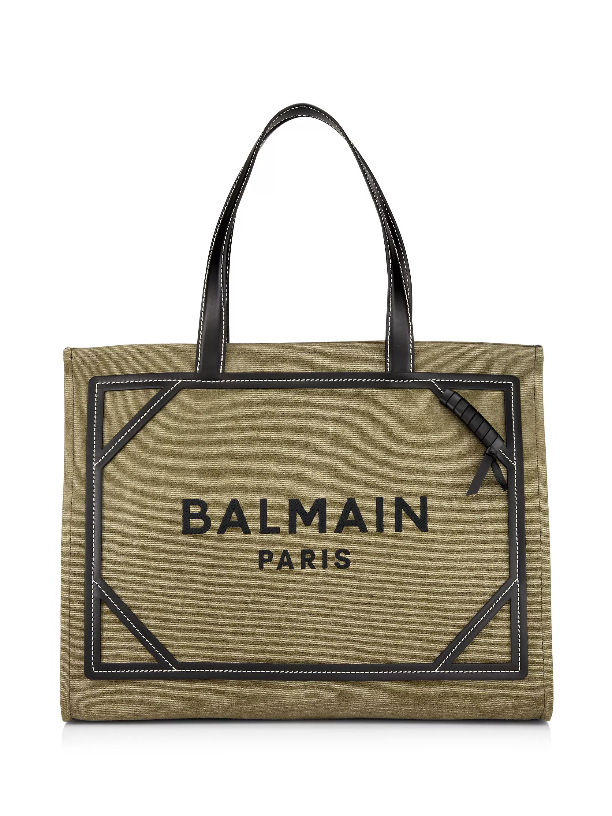 B-Army Medium Canvas Shopper Tote Bag | Saks Fifth Avenue