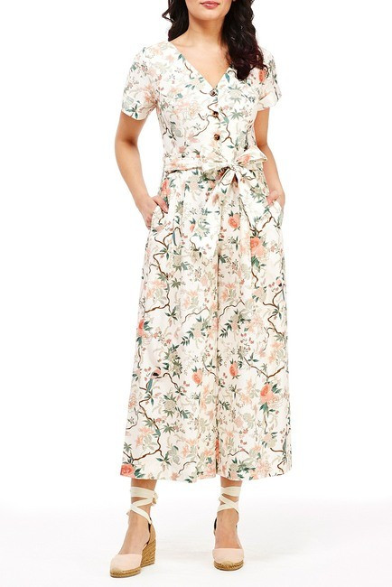 Sophia Printed Waist Tie Jumpsuit | Nordstrom Rack