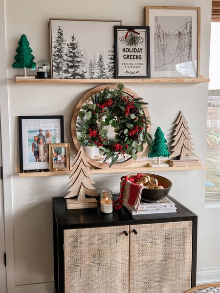Christmas decor idea , holiday shelf decor 

Target home, Christmas decor, holiday decorating￼

#LTKHoliday #LTKSeasonal #LTKhome