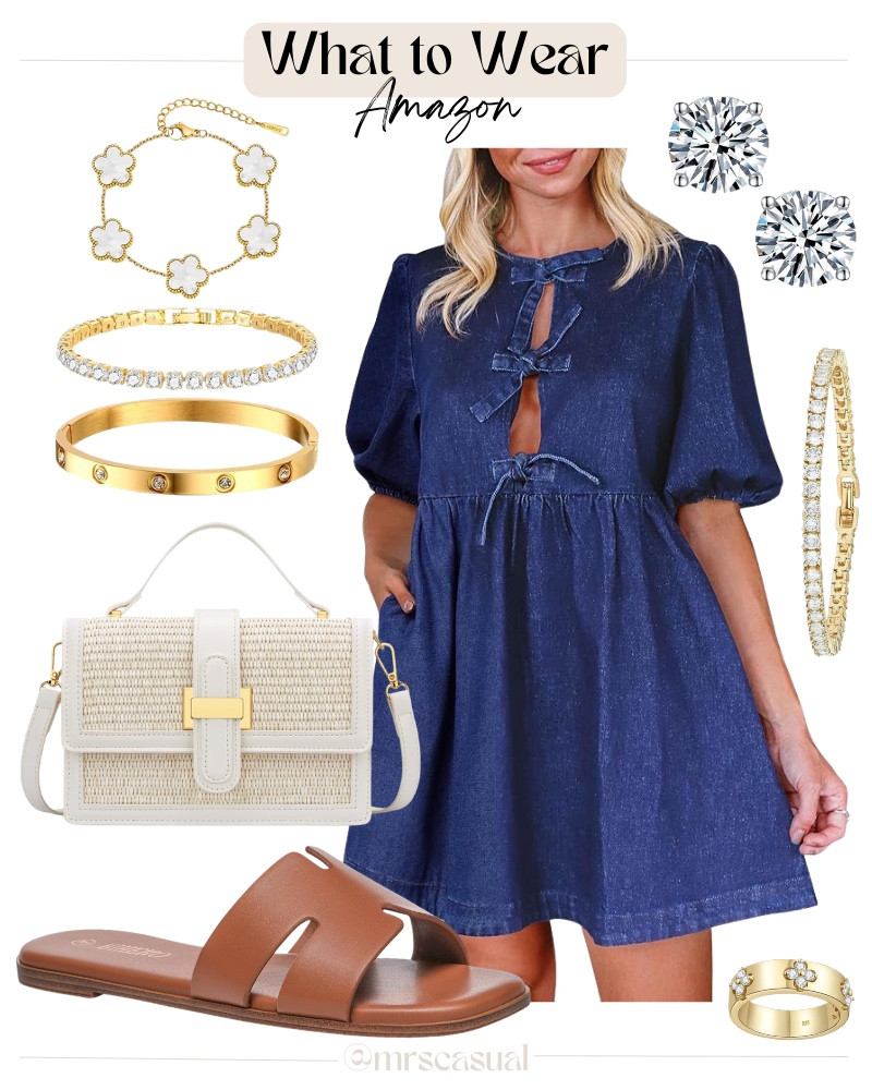 Amazon denim dress for spring parties 🔗⬇️

#LTKmomlife #LTKootd #LTKOver40