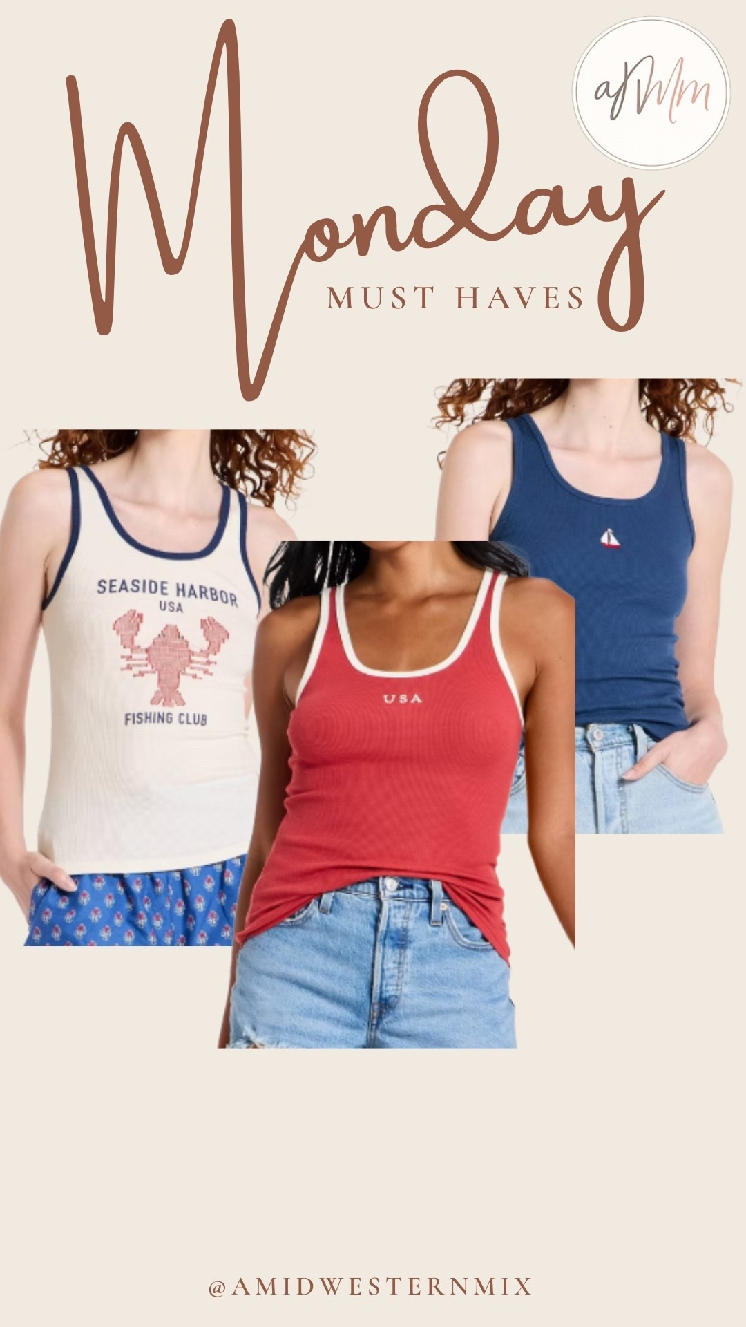 $5 Americana tanks from target / too good to pass up!

#LTKSaleAlert #LTKSeasonal