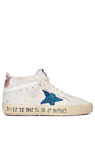 Mid Star Sneaker in White, Blue, & Pink | Revolve Clothing (Global)